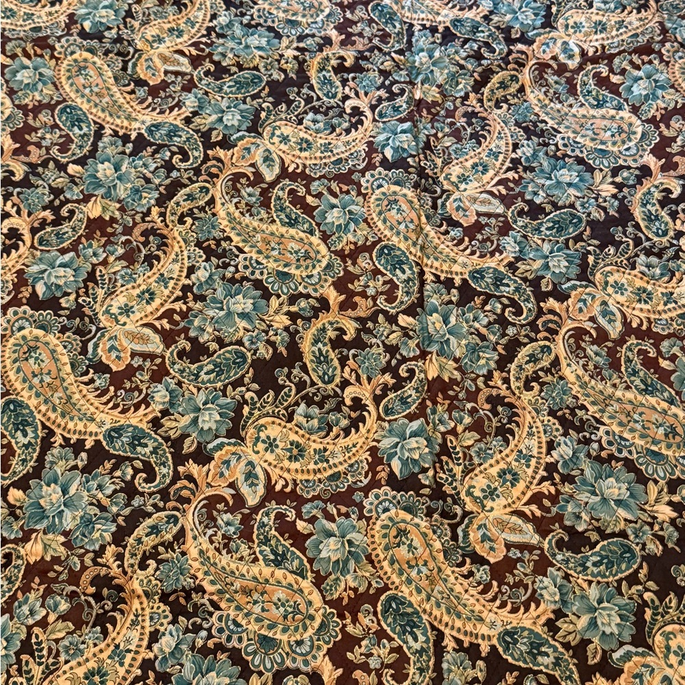 Vintage Handmade Lap Blanket Bed Runner Home Decor